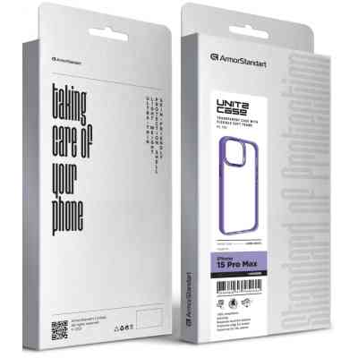 Чехол для мобильного телефона Armorstandart UNIT2 Apple iPhone 15 Pro Max Lavander (ARM69991) Винница