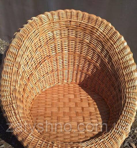 Большое плетеное кресло из лозы Киев - изображение 2