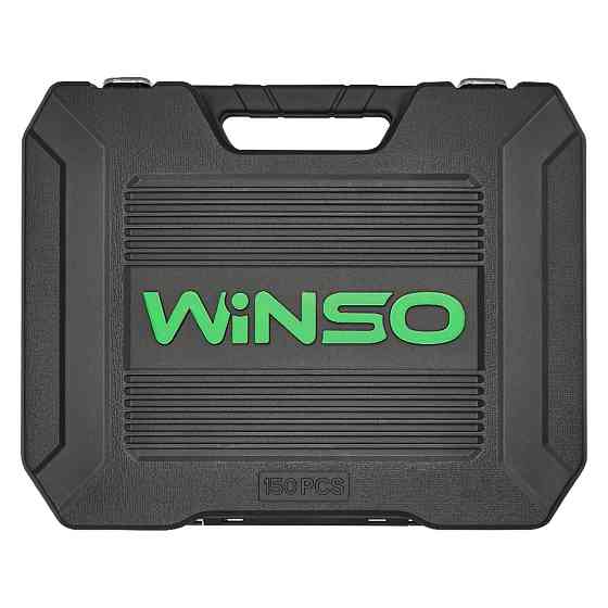 Професійний набір інструментів в кейсі Winso Pro 1/2", 1/4", 3/8" 72T, CR-V, 150од. Львів