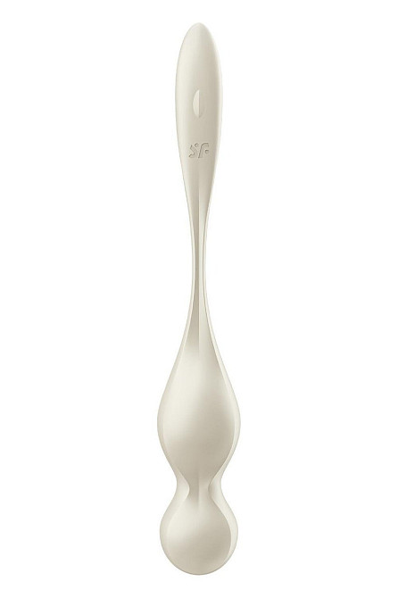 Смарт-шарики Кегеля Satisfyer Love Birds 1 с вибрацией, белые Sex Aura Киев - изображение 2