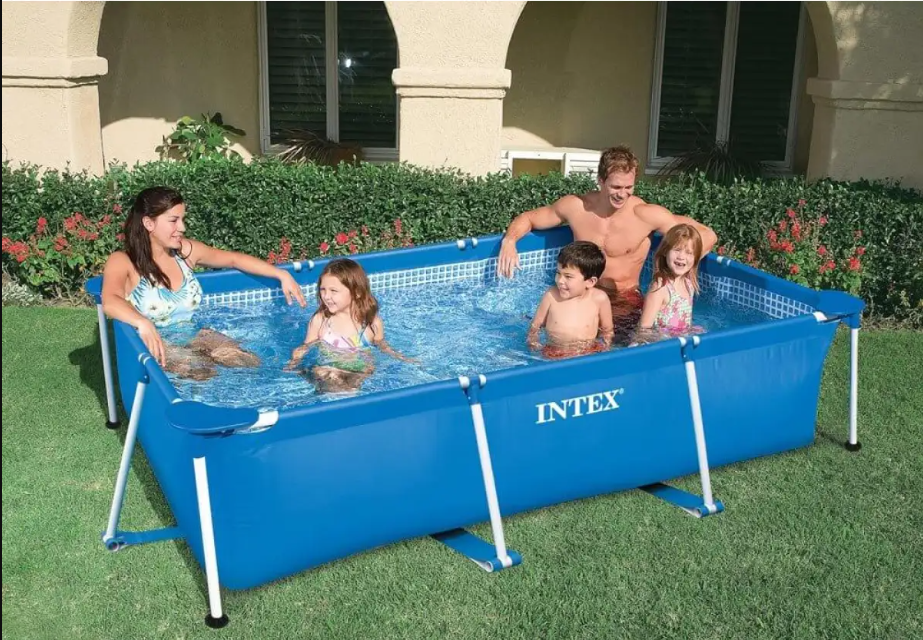 Басейн каркасний Intex на 1662 л розмір 220-150-60 см Синій (28270) Чернигов - изображение 2