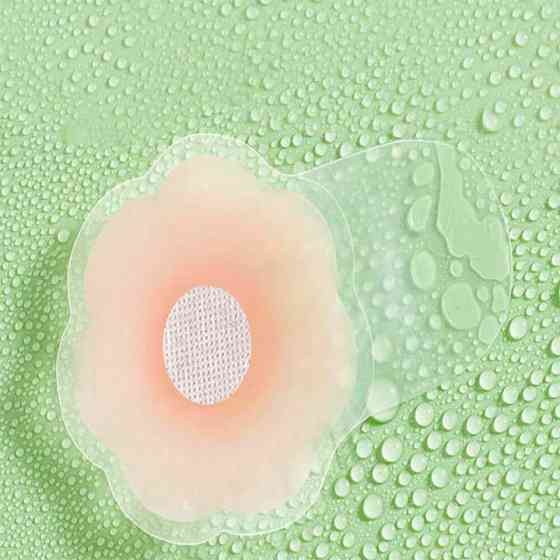 Силіконові наклейки на груди "Квітка" пестиси на соски - Еротична білизна Вінниця