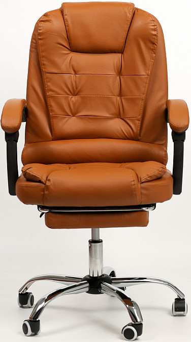 Кресло офисное Diego D2 коричневое Киев - изображение 3