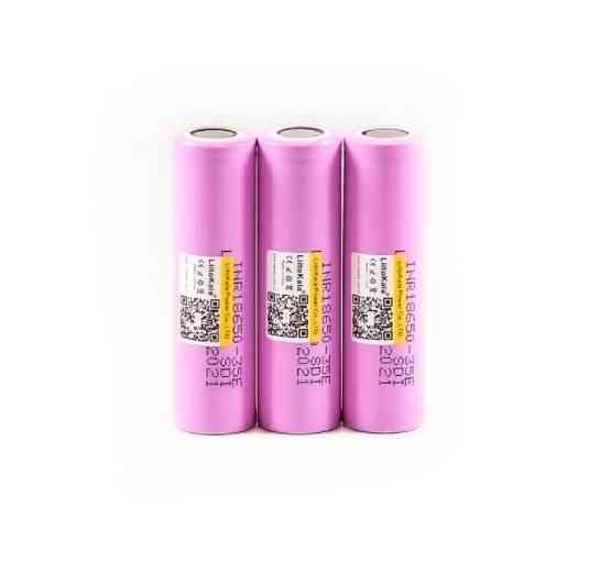 Акумулятор 18650 Samsung INR18650-35E 3500mAh Рожевий Київ