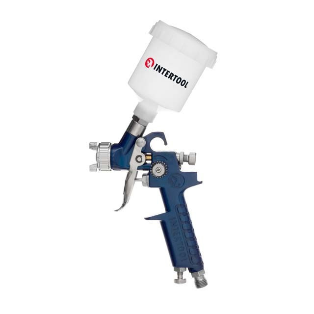 Фарбопульт пневматичний HVLPmini INTERTOOL PT-0101 (0.8мм/125мл) Київ - фото 4