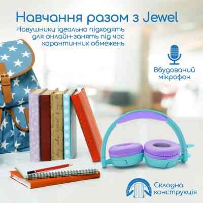 Навушники Promate Jewel Aqua (jewel.aqua) Вінниця