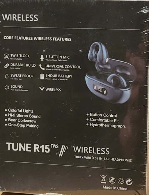 Наушники: TWS TUNE R15 Wireless. Харьков - изображение 1