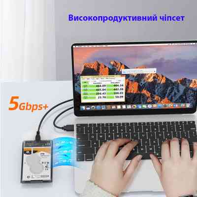Карман внешний Maiwo 2.5" SATA/SSD HDD - USB3.0 (K2510B) Винница