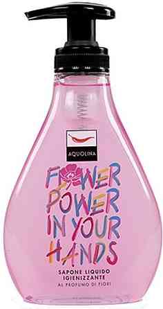 Рідке мило Aquolina Flower Power In Your Hands Sapone Liquido Igienizzante 250ml Слов'янськ