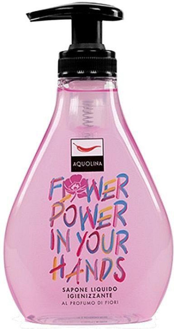 Рідке мило Aquolina Flower Power In Your Hands Sapone Liquido Igienizzante 250ml Слов'янськ - фото 1