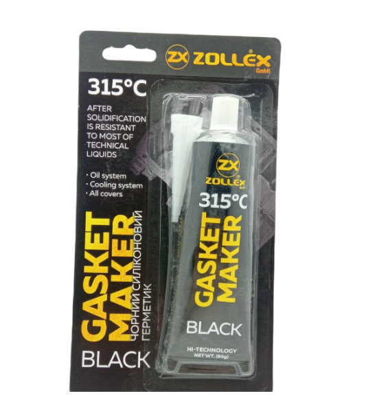 Герметик (чорний) 85 гр. (Zollex) Полтава - изображение 1