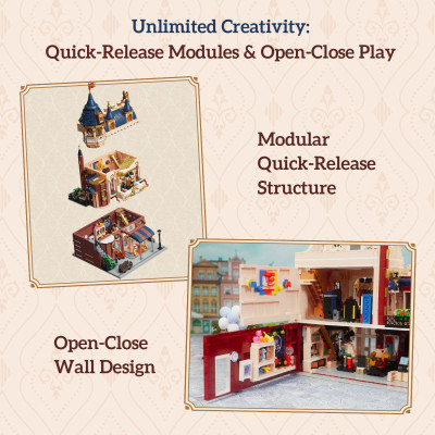 Конструктор Pantasy Магазин игрушек (85031) Винница - изображение 4