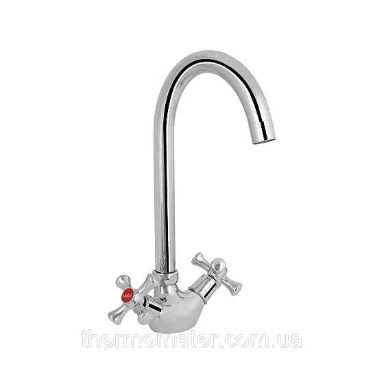 Змішувач для кухні Lidz Lamb 278F двовентильний LDLAM278FCRM35071 Chrome Київ