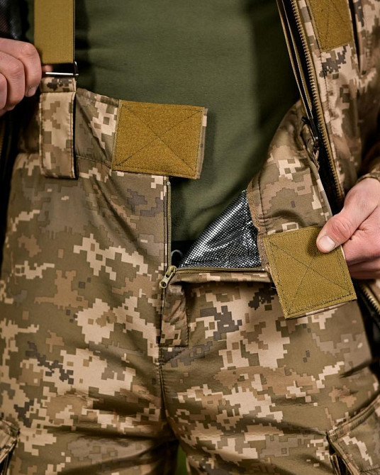 Зимний тактический костюм NORTHERN пиксель ТР6585 Одесса - изображение 9