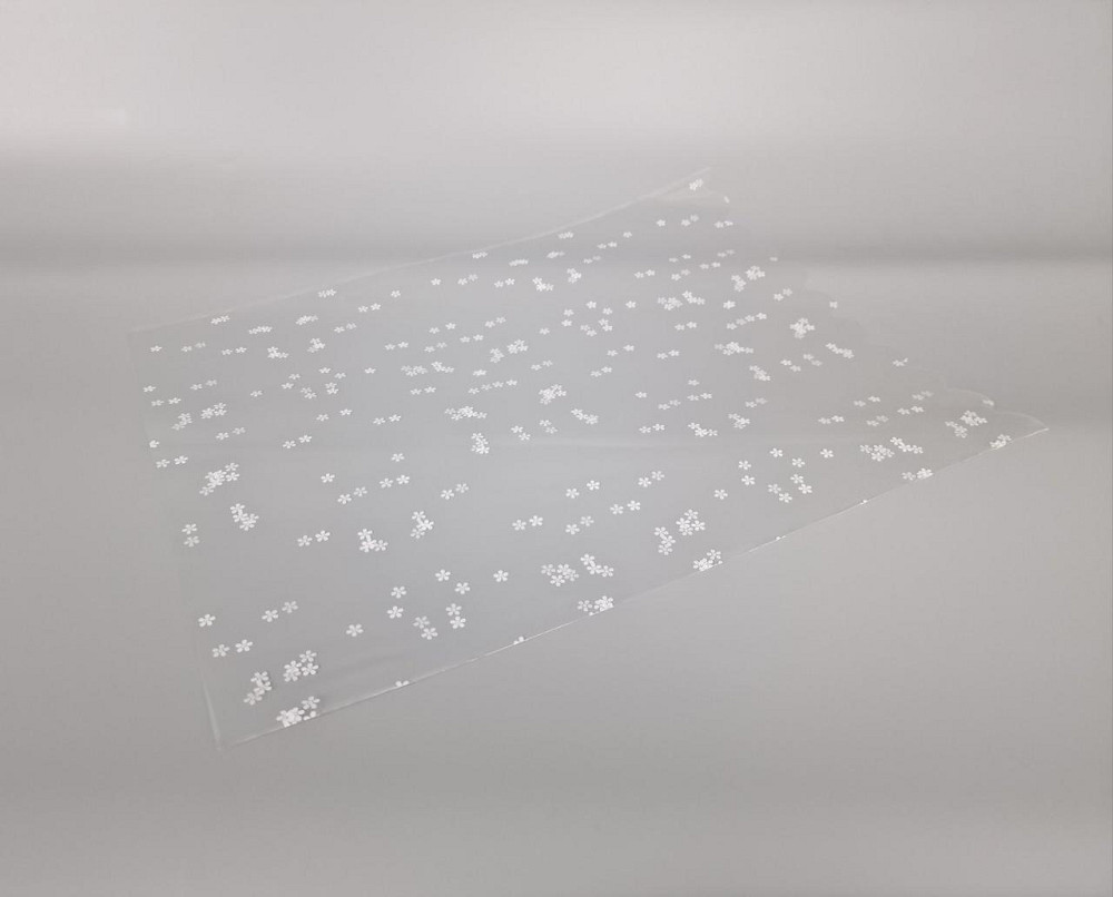 Пакет с рисунком для упаковки подарков   (35*50) №395 (2) (ажурный) 