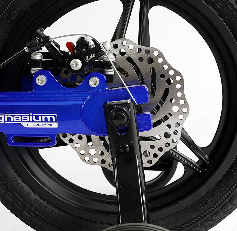 Велосипед Corso REVOLT двоколісний 14 дюймів із додатковими колесами Синій (MG-14015) Чернігів - фото 6