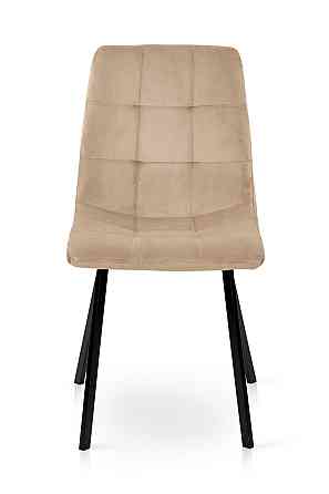 Стілець Ментос чорний/ велюр бежевий Київ