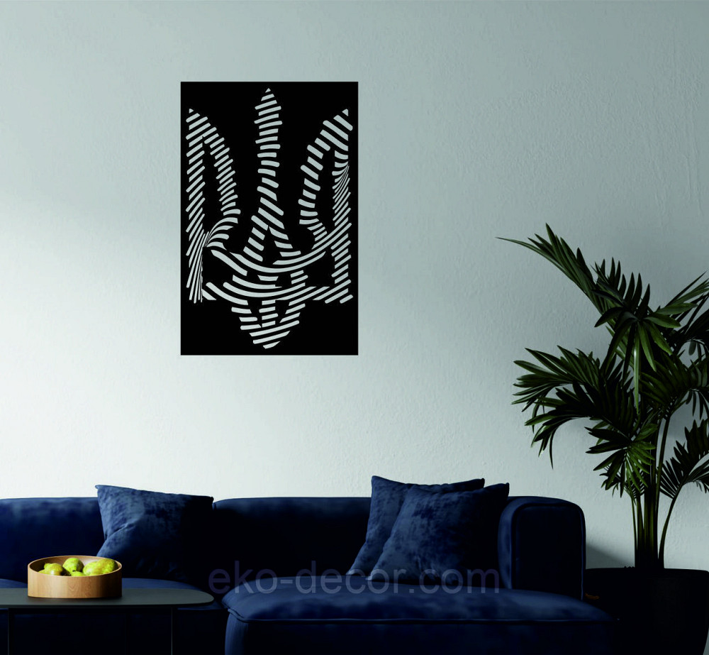 Декоративне настінне Панно «Герб України», Декор на стіну Київ - фото 7