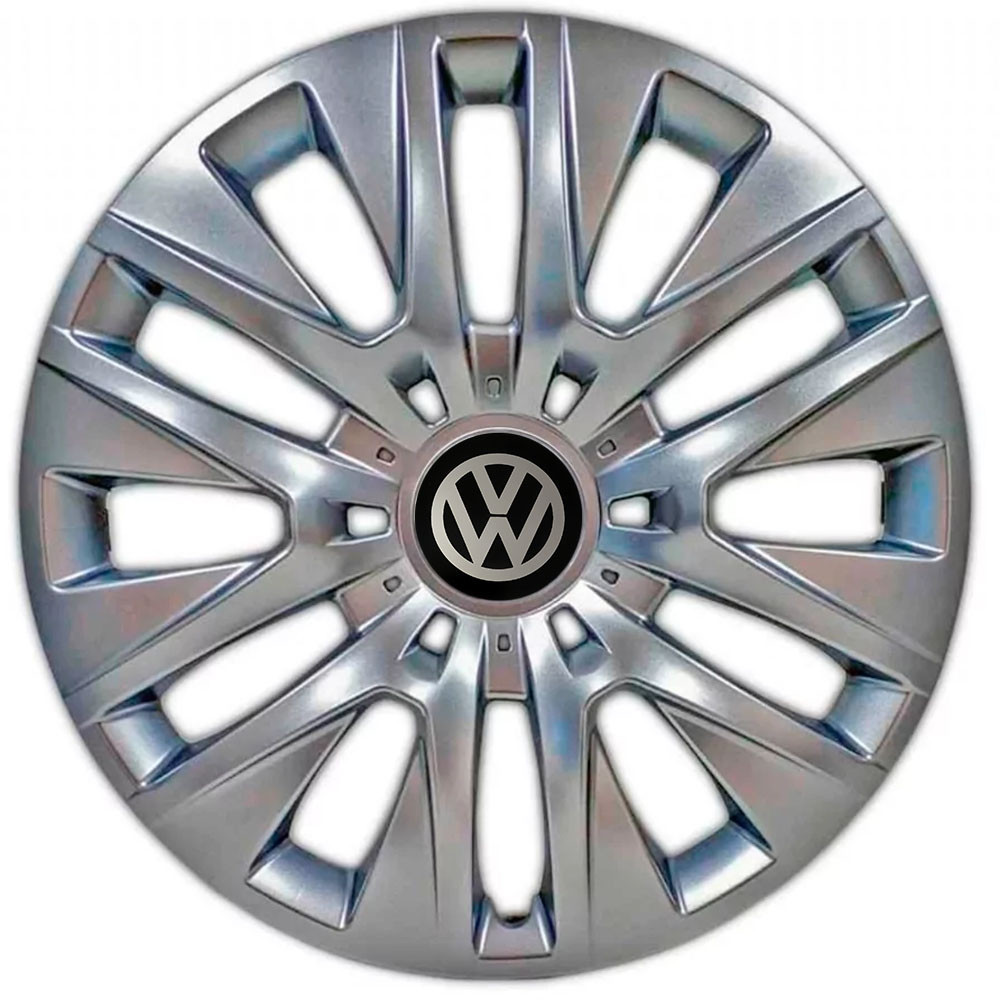 Автомобильные модельные колпаки R16 Volkswagen 429 4шт, SJS, серебряные Киев - изображение 1