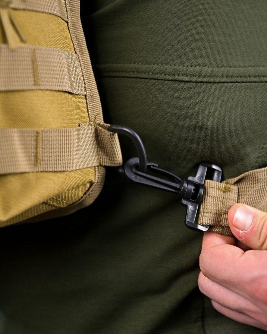 Тактична сумка нагрудна triada кайот Одеса - фото 7