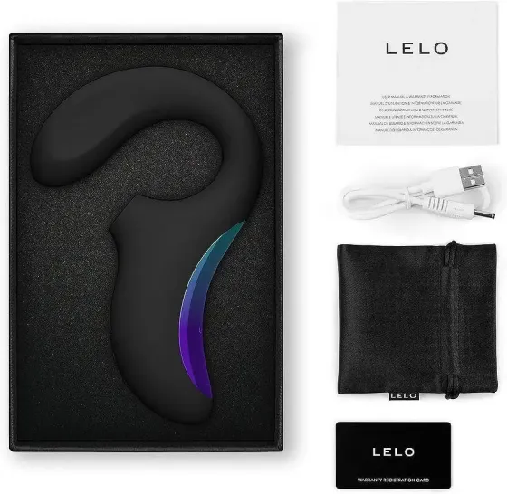 Кліторально-вагінальний звуковий стимулятор LELO Enigma WAVE Black Львів
