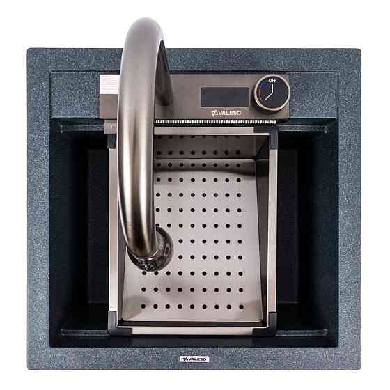 VALESO Гранітна мийка VALESO VIVA 5149 матова Антрацит Киев