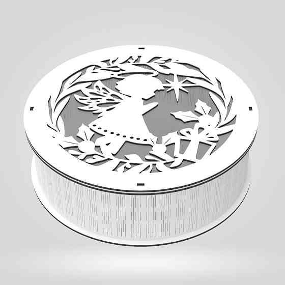 Подарочная коробка EKOSTAR d200 h60 Киев