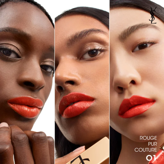 Помада для губ Yves Saint Laurent Rouge Pur Couture Caring Satin Lipstick O1 Wild Cinnamon Слов'янськ