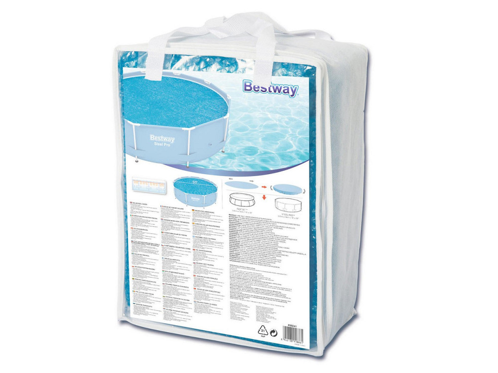 Сонячне накриття для басейну Bestway 58241 305 см Київ - фото 4