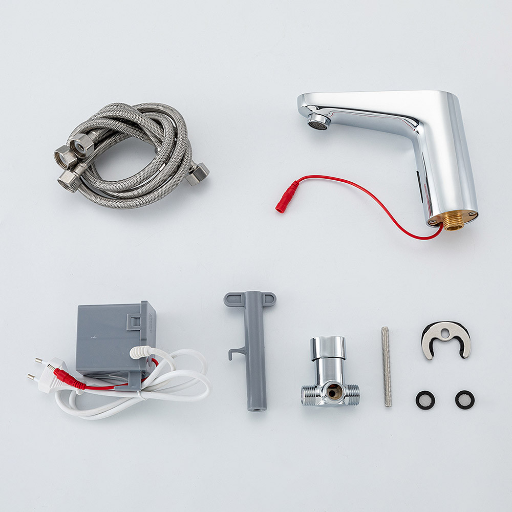 Сэнсорный смеситель для умывальника FRAP F513-1,хром Киев - изображение 3