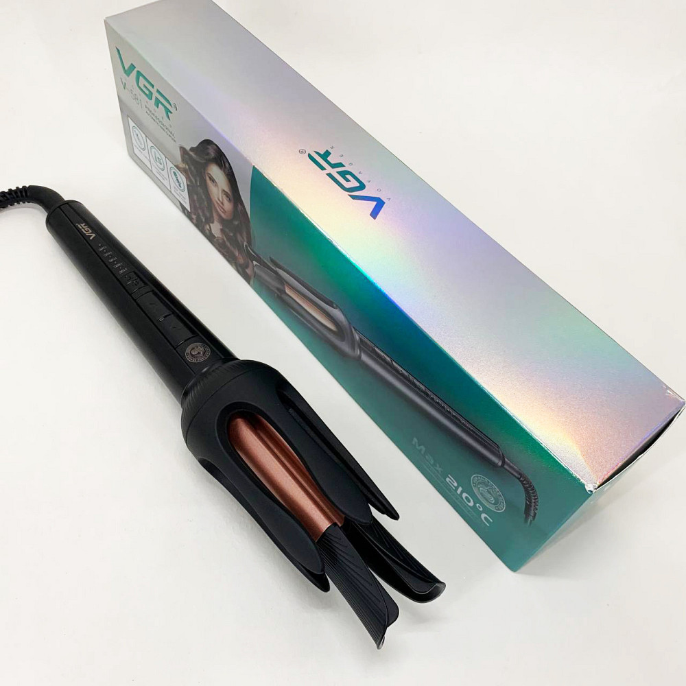 Плойка для волос хорошая VGR, Утюжок для завивки волос Современные щипцы завивки CU-65 Львов - изображение 6