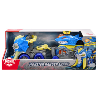 Машина Dickie Toys Монстр Рейнджер Акула, зі звук. та світл. ефектами, 32 см (3755006) Вінниця - фото 2