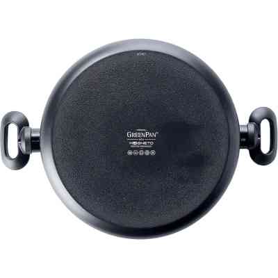 Сотейник GreenPan Torino з кришкою 28 см, 4,2 л (CC001694-001) Винница