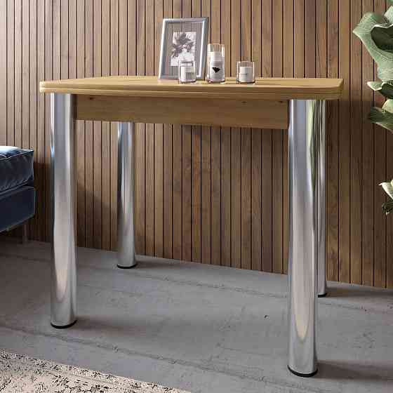 Обеденный стол раскладной LION Нота Дуб Артизан 60x90/90x120 (LION-041281) Львов