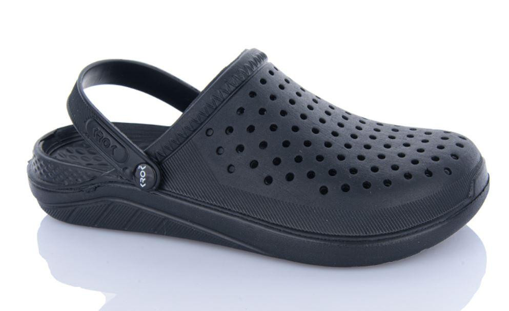 Мужские кроксы черные сабо полномерные много дырок Одесса - изображение 8