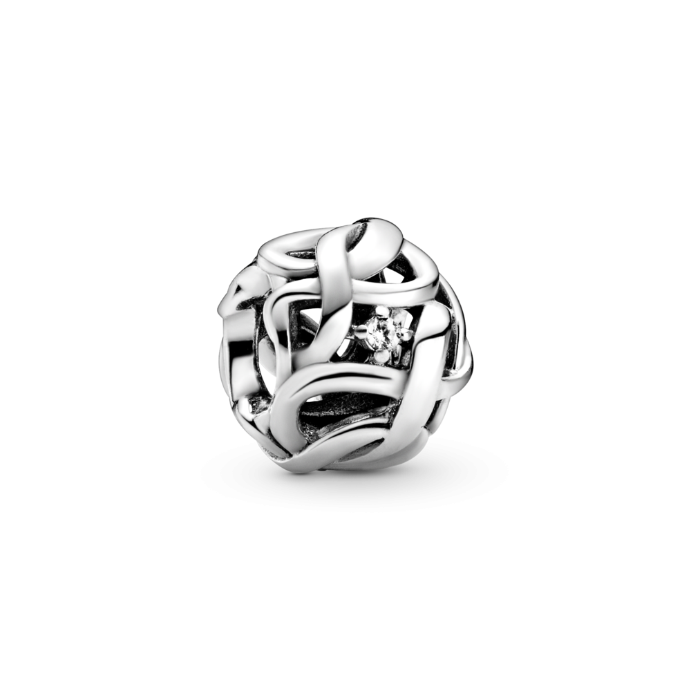 Серебряный шарм Пандора    