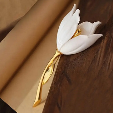 Брошка у весняному стилі тюльпан Київ - фото 1