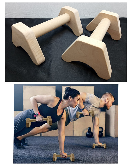 Паралетси , упори для віджимання з дерева 2шт 27501 Луцк - изображение 1