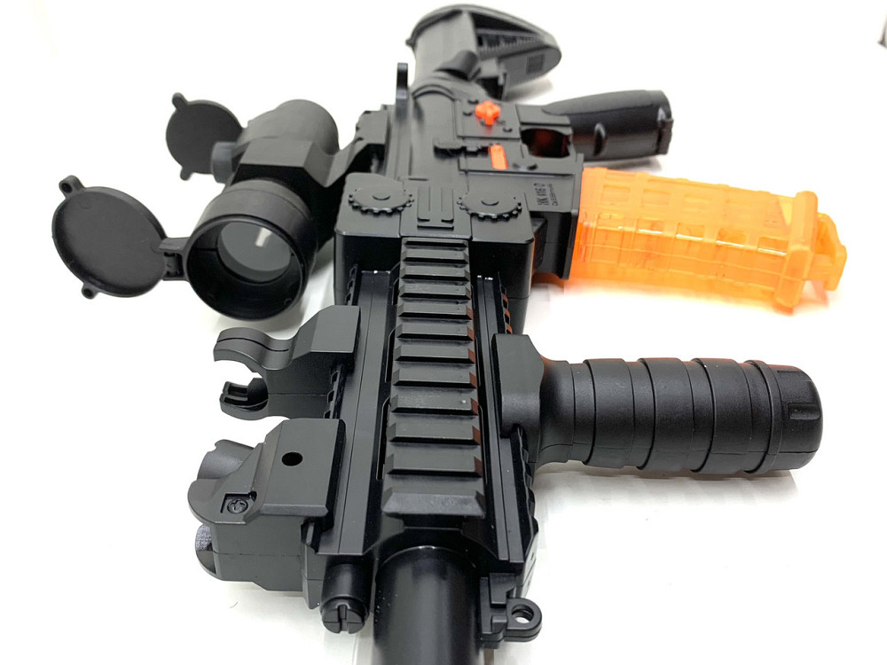 Іграшковий автомат з глушником м'якими патронами знімний приціл 79 см (906) Чернігів - фото 5