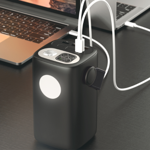 Павербанк 60000mAh Titanum TPB-WC60 100W PD чорний Житомир - изображение 10