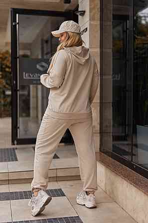 Спортивний костюм худі та джогери "Dante" | Норма і батал | Розпродаж моделі Бежевий, 42-44 Київ