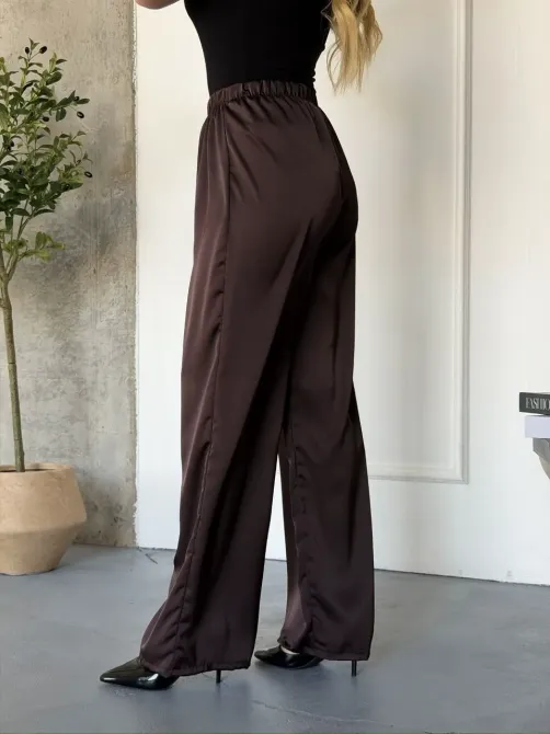 Шовкові жіночі брюки прямого крою Одеса - фото 11