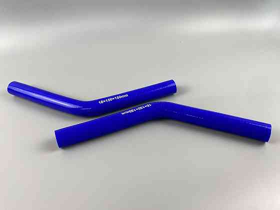 Патрубок силіконовий (150 мм х 150 мм) (135` — кут) (d=18 товщ = 4 мм) Мукачево