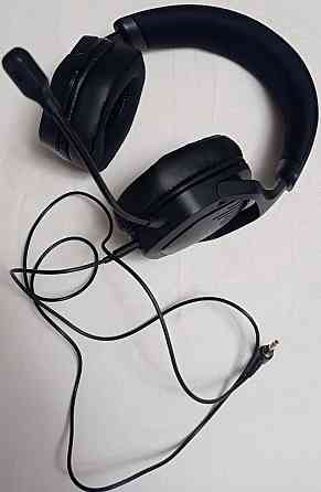 Новые игровые наушники Trust GXT 492 Carus Black с микрофоном. Киев