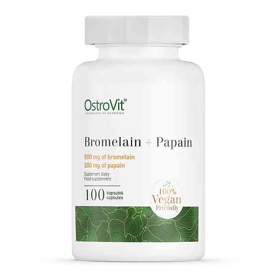 Bromelain + Papain 100 caps Луцк