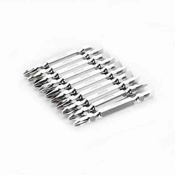 Бита 2-х стороння РН2-SL6*65мм хром Харків