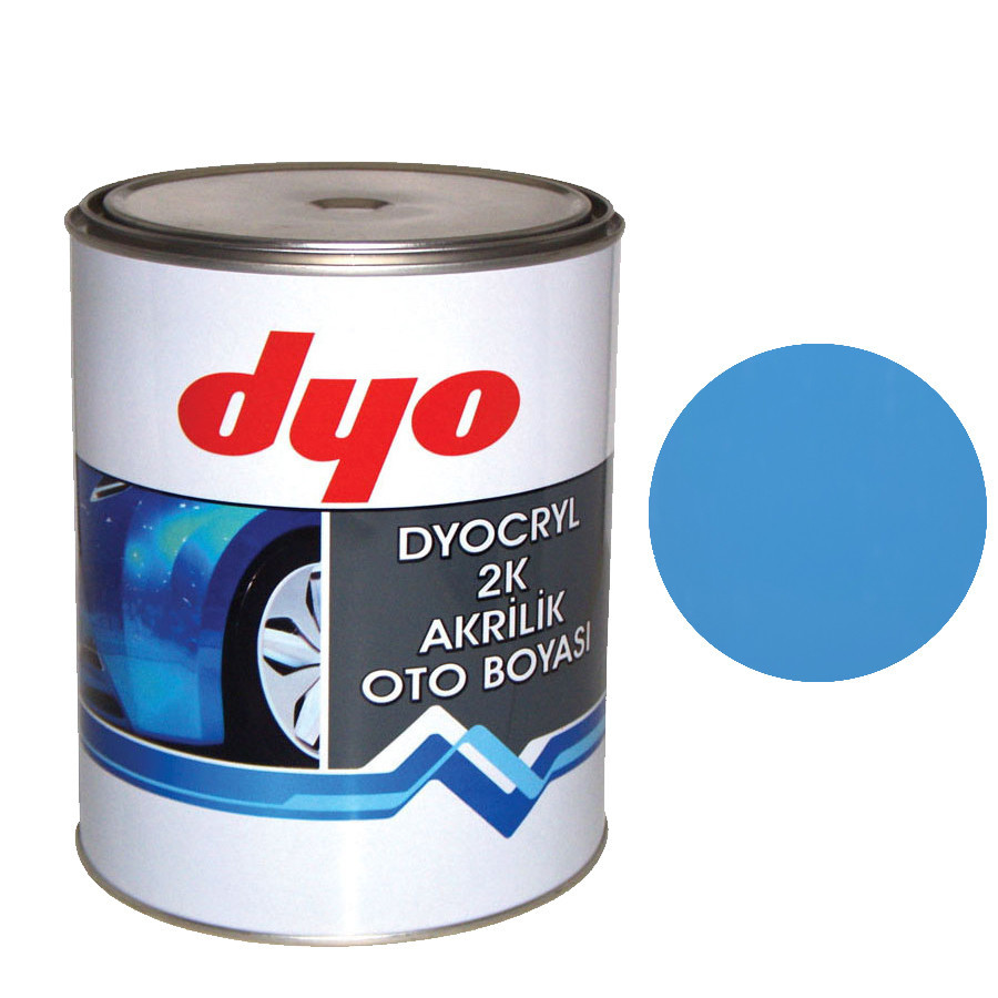 425 адриатика, краска автомобильная акриловая Dyo 1л (без зат.) Киев - изображение 1