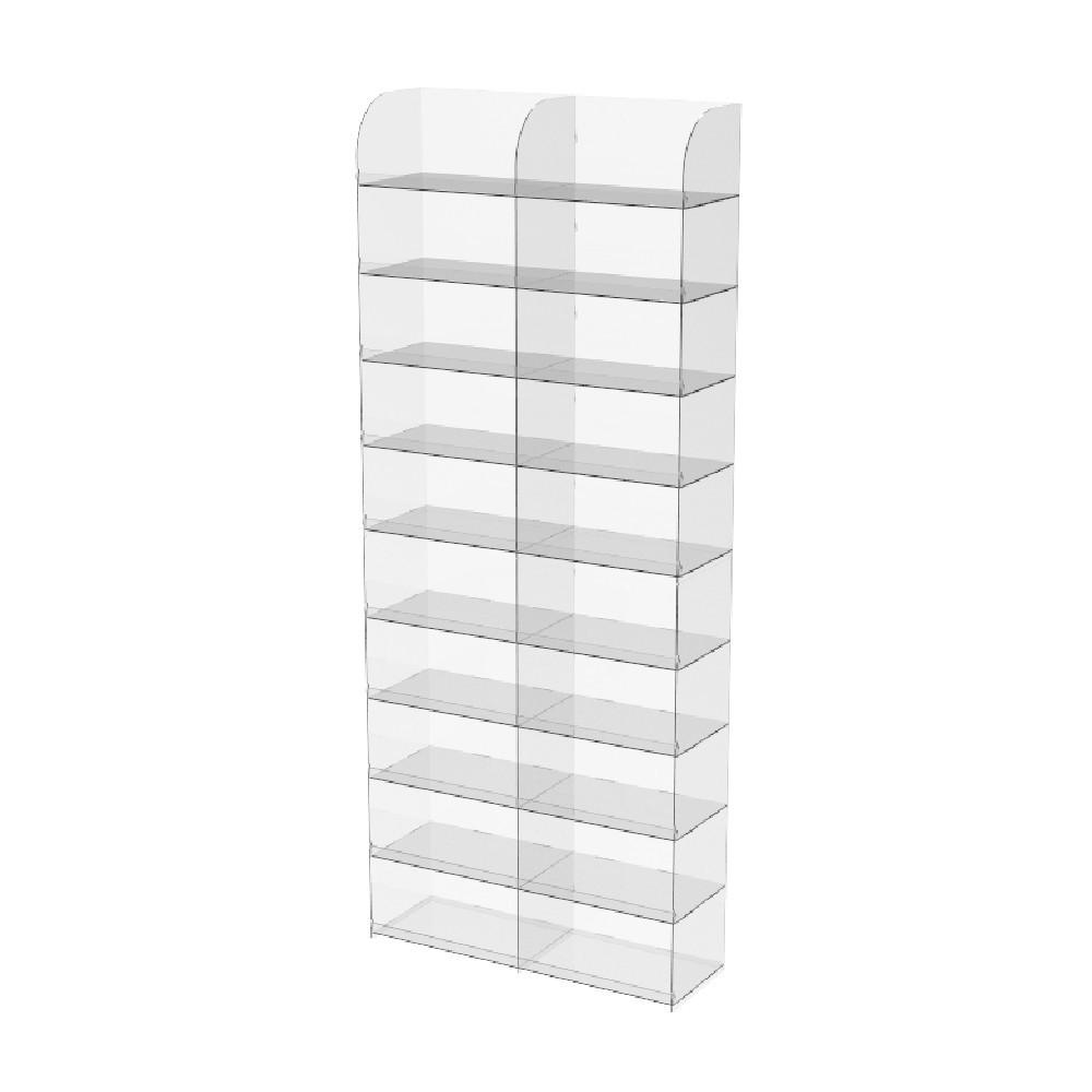 Підставка вітрина EKOSTAR 10 полиць 610х200х1500 Київ - фото 1