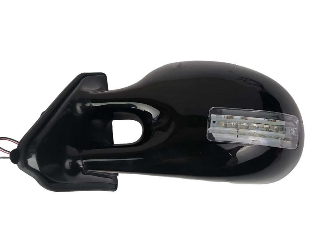 Зеркало заднего вида наружное увеличенное универсальное с поворотом (капелька) черное (к-кт 2 шт) 2101-2107 Мукачево - изображение 2