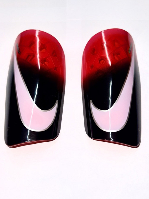 Щитки футбольні Nike Mercurial Вишнёвое - изображение 1